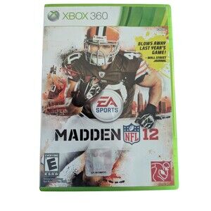 Madden NFL 12 Microsoft Xbox 360 2011 Dolby Digital 1-4 Players Leaderboards